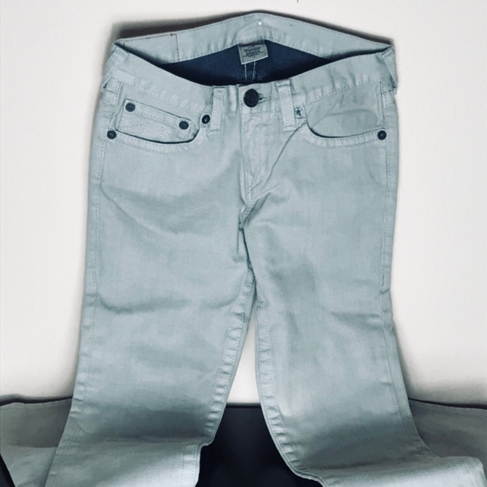 Boys True Religion Gray Jeans. Size 14.